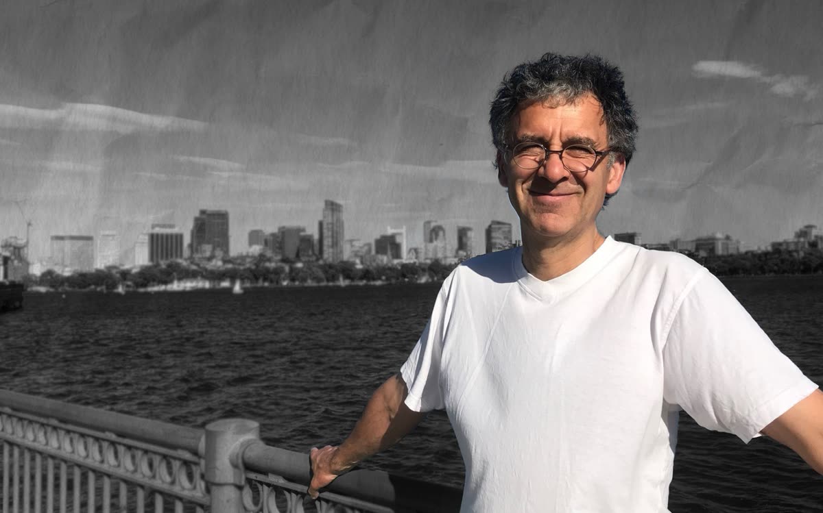 Michael Almond at the pier